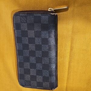 Louis Vuitton Damier Ebene Long Wallet - Authentic rehab/project